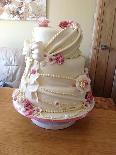 Wedding cake - Cake by Nina