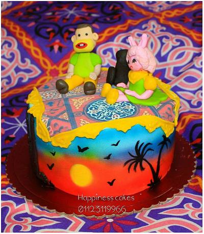 Pogy& tamtam cake - Cake by Rana Eid