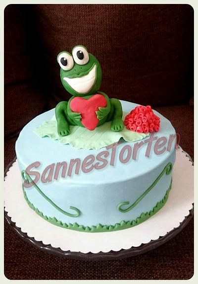 Marco the frog  - Cake by SannesTorten 