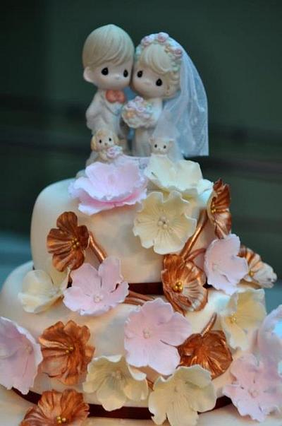 my first wedding cake - Cake by sheilapot