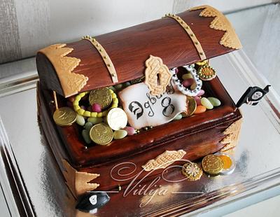 pirate chest - Cake by VitlijaSweet