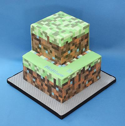 Minecraft! - Cake by Cakes by Christine