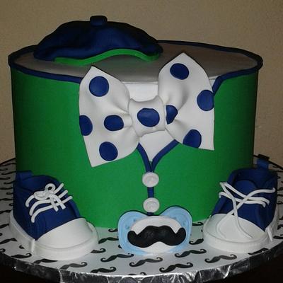 Little Man Baby Shower cake - Cake by Rosa