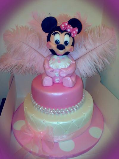 The Minnie Mouse cake - Cake by Louise