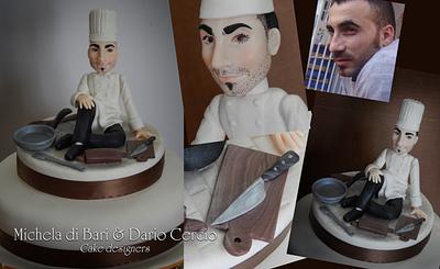 Chef portrait cake ♥ - Cake by Michela di Bari