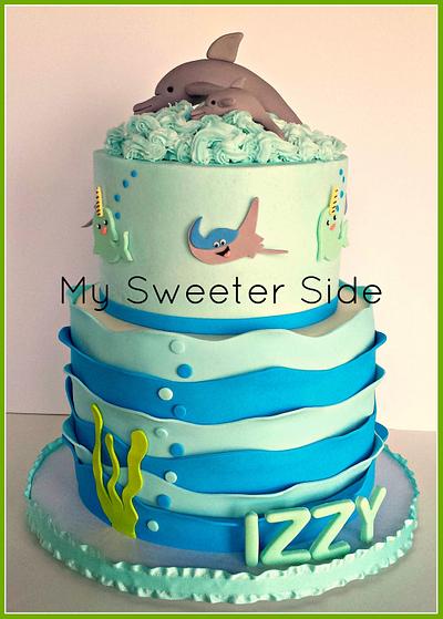 Ocean - Cake by Pam from My Sweeter Side
