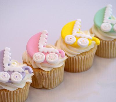Baby Shower Cupcakes - Cake by Cheryl