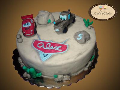 cars  - Cake by Daniela Morganti (Lela's Cake)