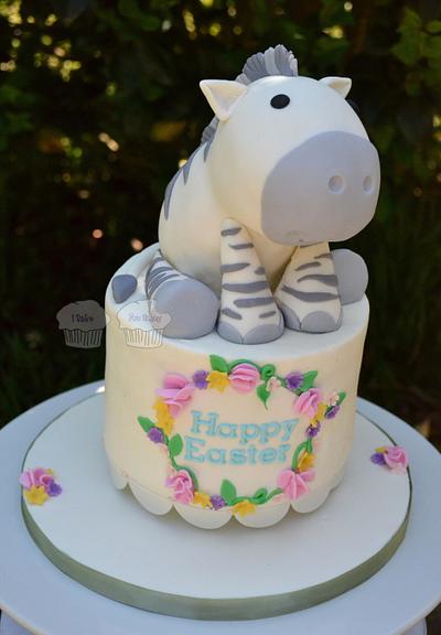 Baby Zebra - Cake by Susan