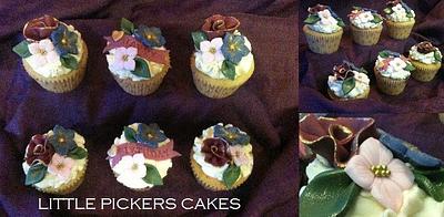 Cupcakes for a friend x - Cake by little pickers cakes