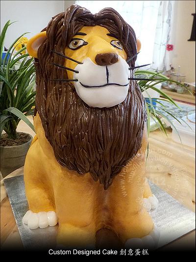Lion King Cake - Cake by Helen Chang