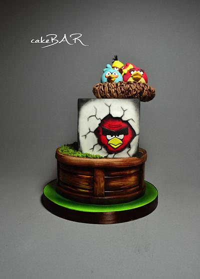 Angry birds - Cake by cakeBAR