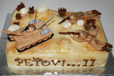 Army cake - Cake by katarina139