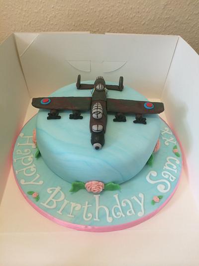 Lancaster bomber - Cake by Kirsty 
