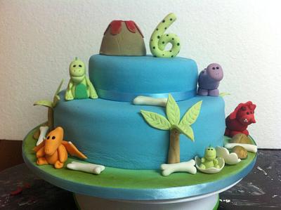 Dinosaur cake - Cake by The Whisk by Karla 