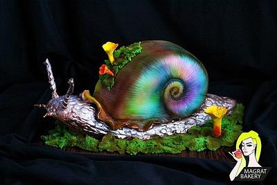 Fairy Snail Cake  - Cake by Maria Magrat