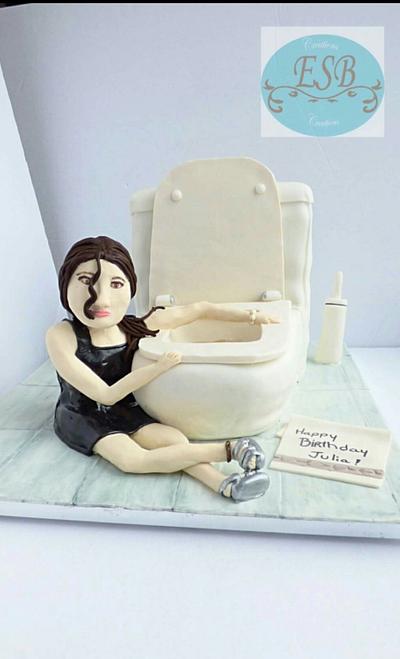 Funny birthday cake - Cake by ESB Creations