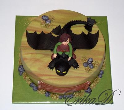 With the dragon - Cake by Derika