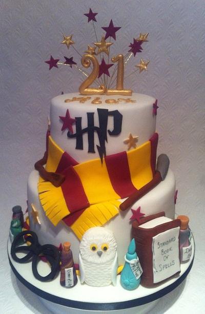 Harry Potter - Cake by Queen of Hearts Cakes