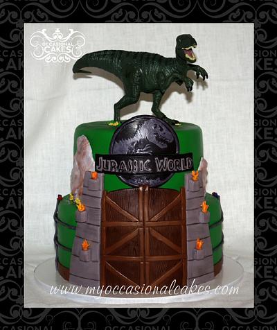Jurassic Birthday - Cake by Occasional Cakes