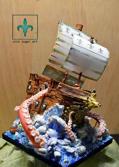 barca dolce - Cake by Crin sugarart
