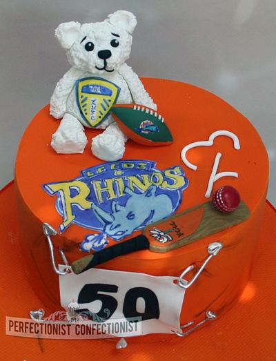 Sean - A sport fan's birthday cake - Cake by Niamh Geraghty, Perfectionist Confectionist