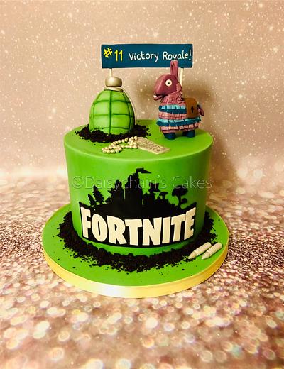 Fortnite Cake - Cake by Daisychain's Cakes