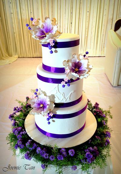 Purple Ring - Cake by Joonie Tan