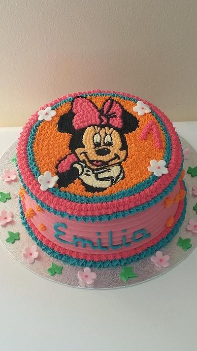 Minnie - Cake by Agnieszka