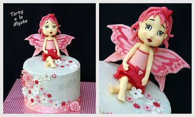 pink fairy - Cake by Myska