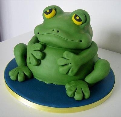 Frog Cake - Cake by Pam 