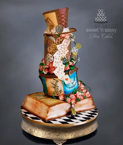 A steampunk Mad Hatters Tea Party - Cake by Sandy Lawrenson - Sweet 'n  Sassy