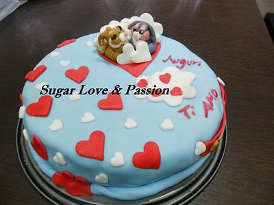 sweet love - Cake by Mary Ciaramella (Sugar Love & Passion)