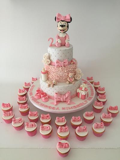 Baby Minnie - Cake by Monica Liguori