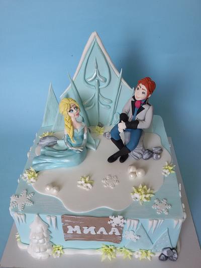 Frozen cake  - Cake by MarijaMa