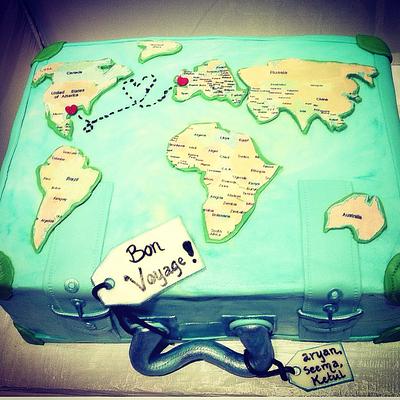 Bon voyage  - Cake by Dorje Desserts