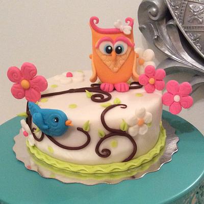 Little owl cake - Cake by Marie-France