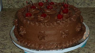 Chocolate Cherry Cake - Cake by Christina