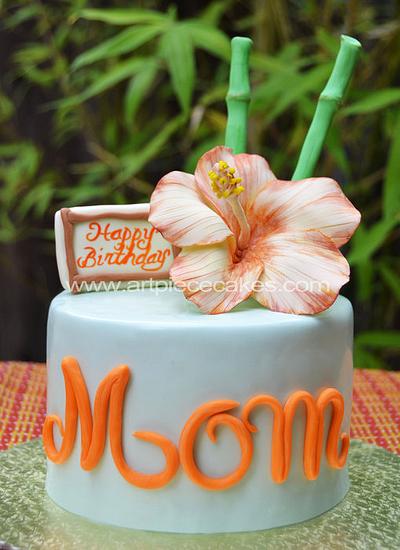 Hawaiian Theme - Cake by Art Piece Cakes