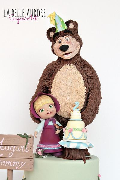 Masha and the Bear - Cake by La Belle Aurore