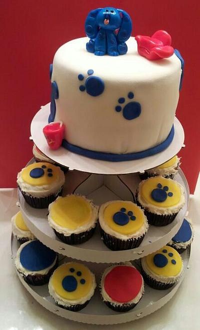 blues clues  - Cake by youRsoSWEET