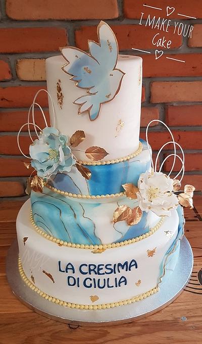  Giulia's Confirmation - Cake by Sonia Parente