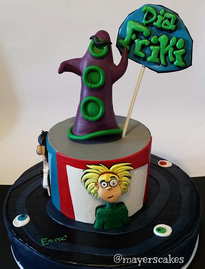 Day of the Tentacle cake - Cake by Mayer Rosales | mayer's cakes