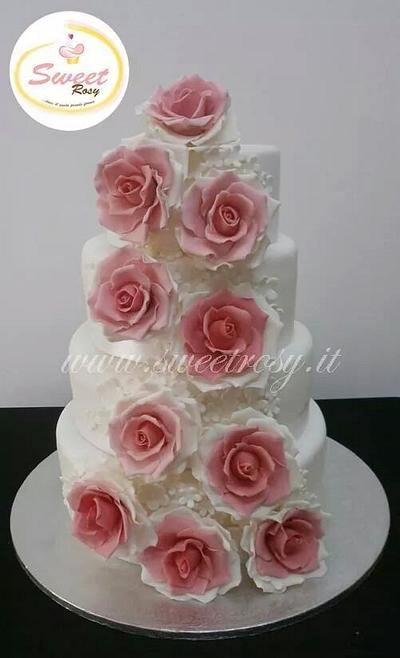 wedding cake - Cake by sweetrosy