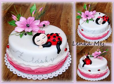 Ladybug - Cake by Lenka
