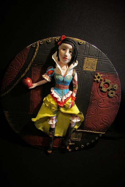 Steampunk Snow White - Cake by Cristina Arévalo- The Art Cake Experience