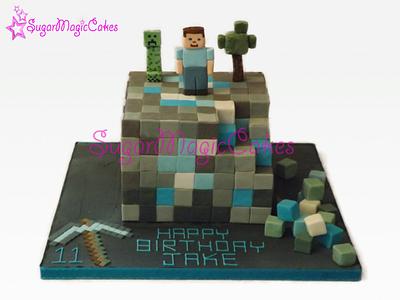 minecraft - Cake by SugarMagicCakes (Christine)