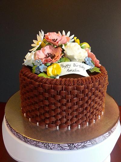 Spring Bloom Cake - Cake by Lydia Clark