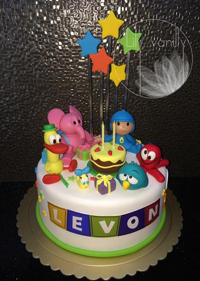 Happy Birthday Pocoyo! - Cake by Lily Vanilly