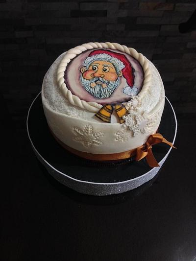 christmas cake! - Cake by Karlaartedulce